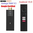 ТВ-приставка Mecool KD1, Amlogic S905Y2, Android 10, 2 + 16 ГБ, 2,4 ГГц, двойной Wi-Fi, BT 4,2