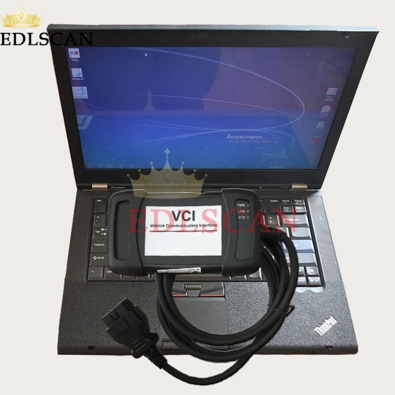 

For Jaguar Land Rover Diagnostic Tool JLR VCI Vehicle Communication Interface with T420 laptop