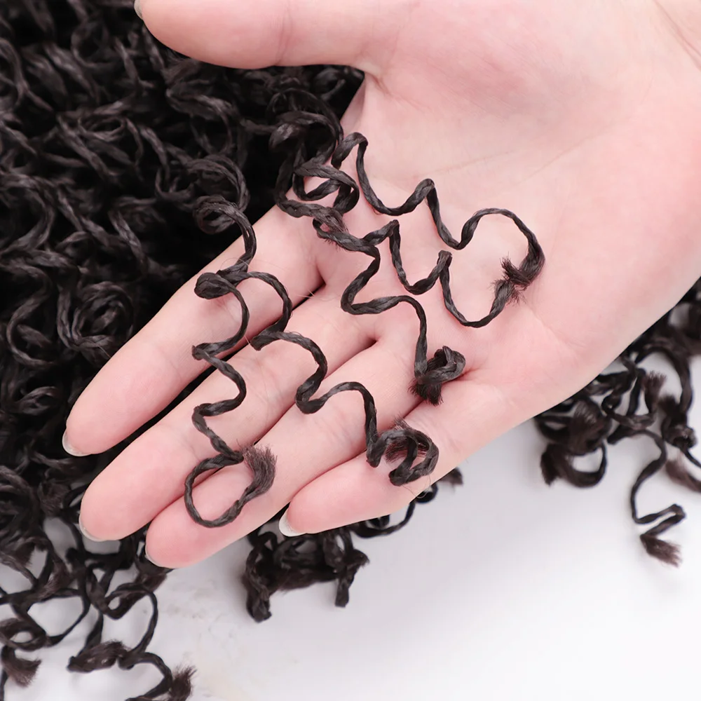 Косички для плетения крючком Zizi Box цветные синтетические удлинители волос 28