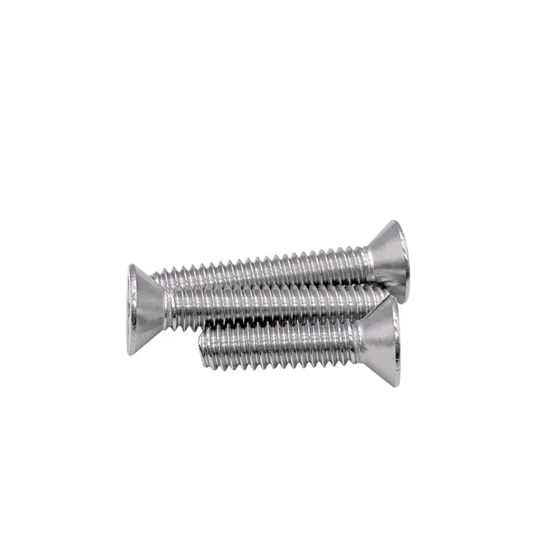 Практичные винты с плоской головкой Phillips серии A2 из нержавеющей стали 20 шт./лот 6 #