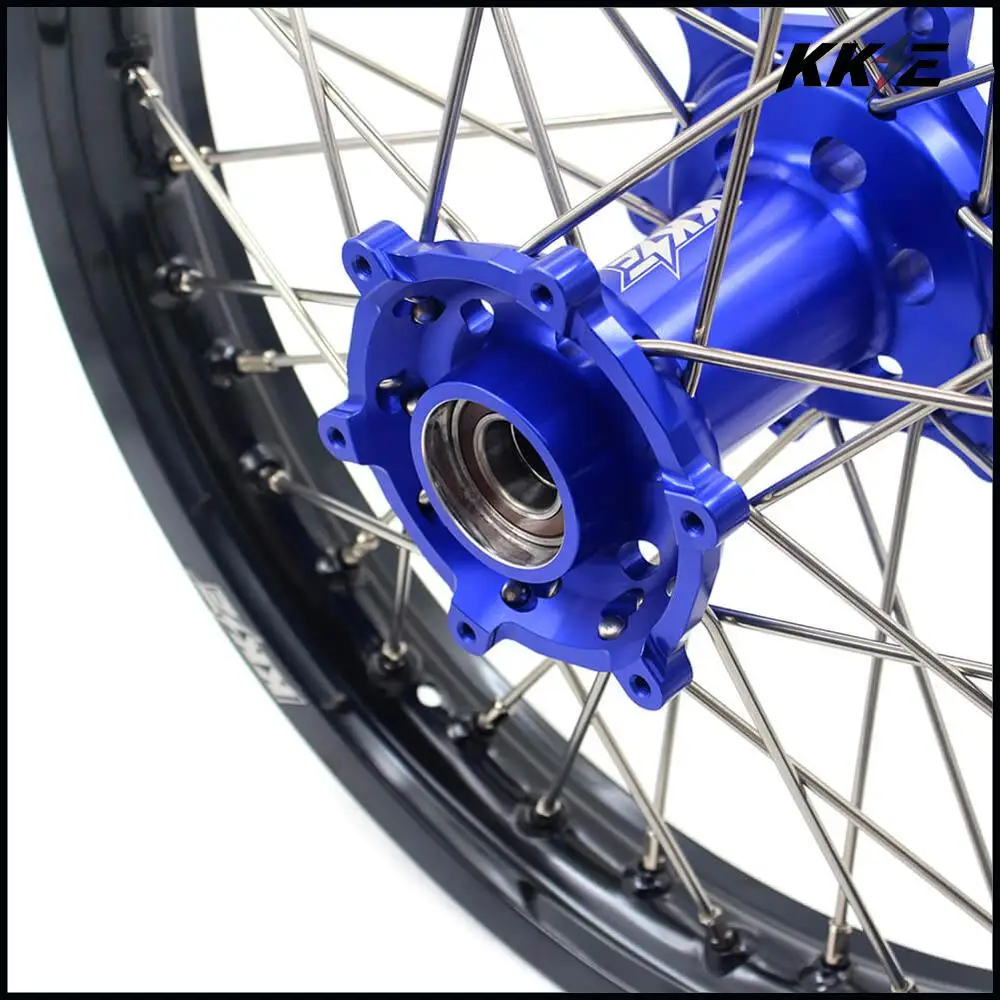 Задний обод колеса KKE 2 15*19 Spoked MX для SX F XC XCW 125 530 2003 2021 синяя втулка|Колеса| |