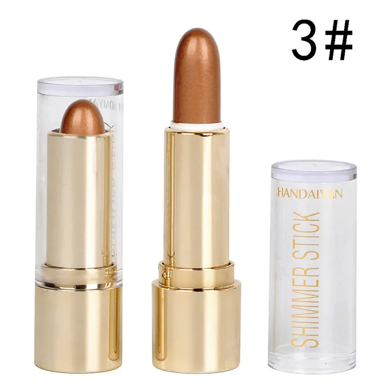 N Brighten Stick Shimmer длительный легко носить шелкопряда ручка бронзер макияж консилер