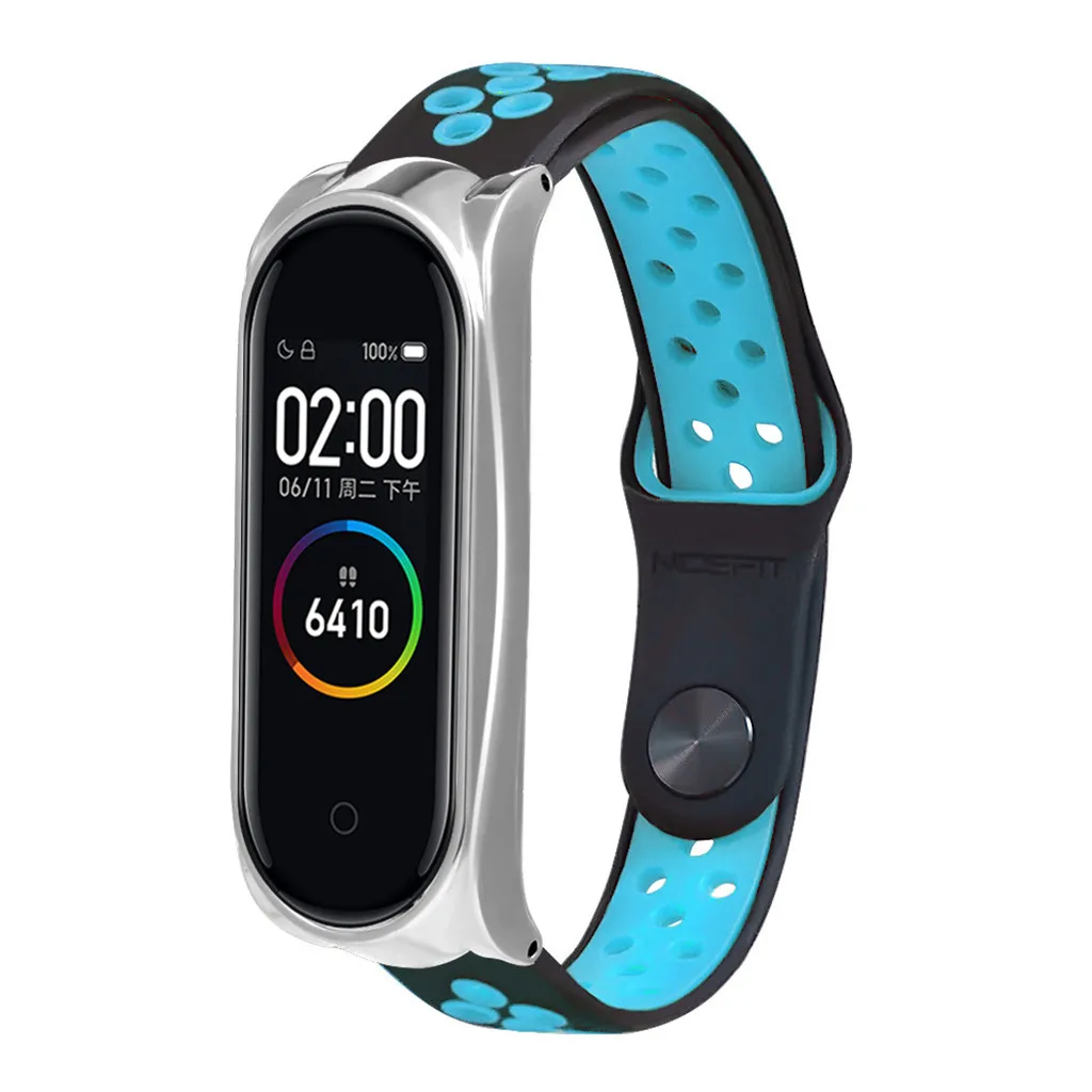 Beautyss Bracelet for Xiaomi Mi Band 4 Sport Strap watch Silicone For xiaomi mi band bracelet Miband | Электроника