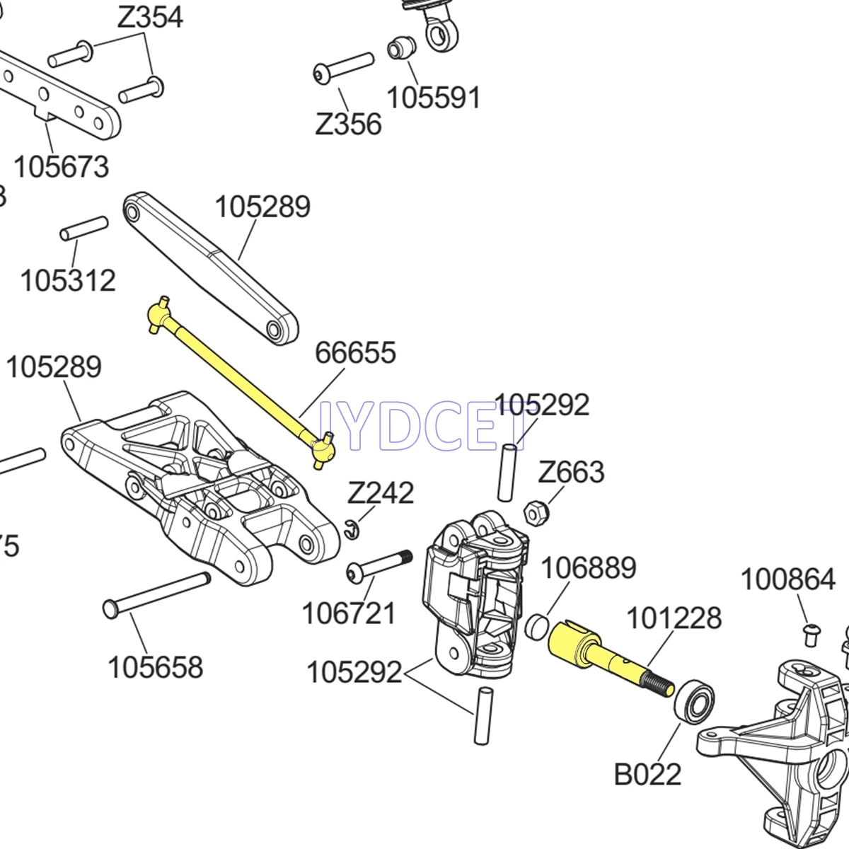 Универсальные картриджи из закаленной стали CVD для радиоуправляемых моделей