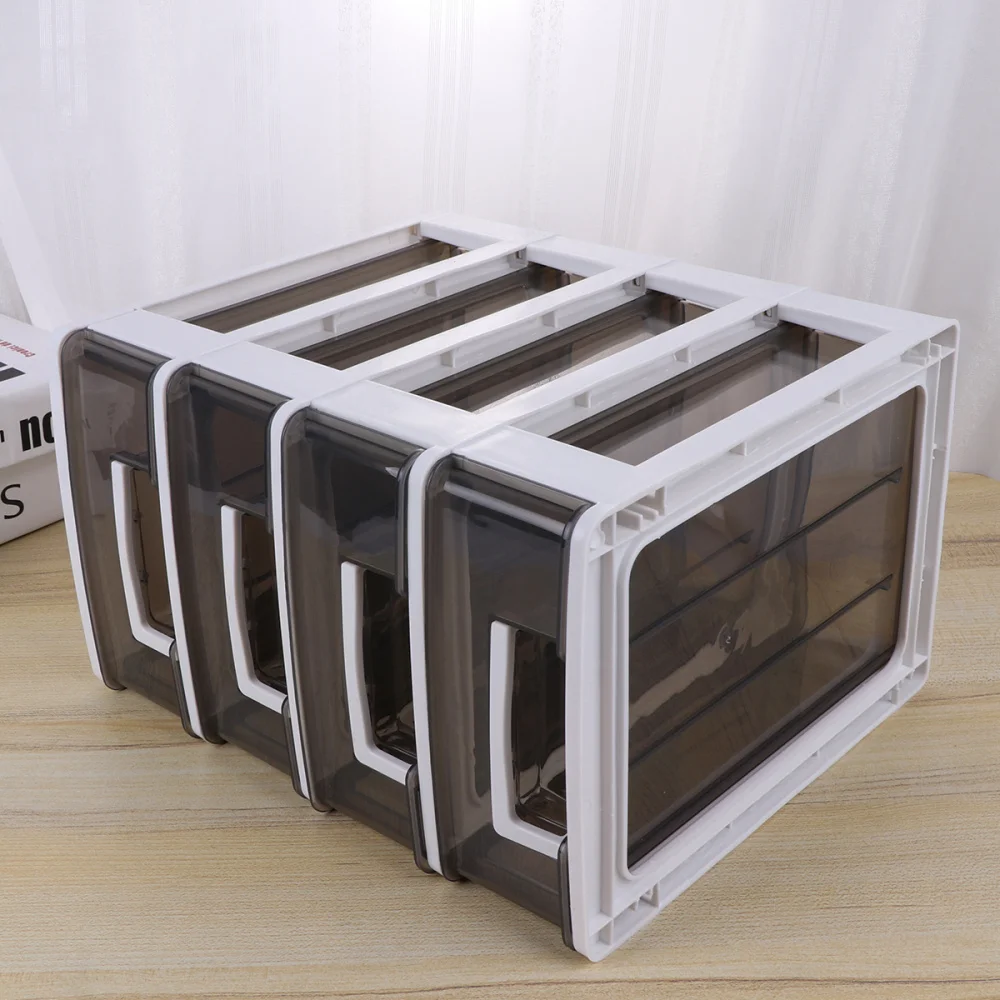 

Household Double-layer Storage Cabinet Drawer Type Closet Portable Multifunction Storage Rack Organizer Furnit