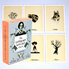 Литературные ведьмы оракул колода из 70 карт Taisia Kitaiskaia с изображением женских икон и других карт Таро игра гадание