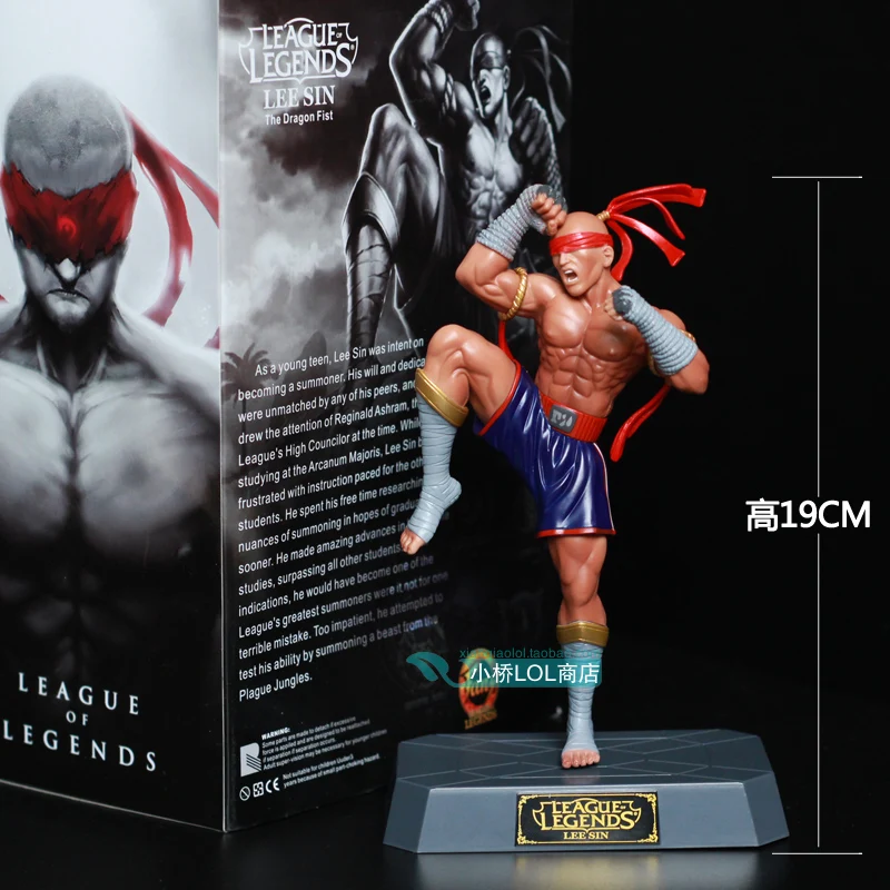 Лига Легенд и принтом фигурку игры слепой Джинкс Yasuo модель игрушки Фигурки 3D