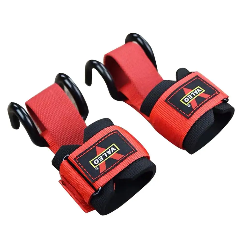 1 пара крючков для тяжелой атлетики наручные Ремешки перчатки аксессуары фитнеса