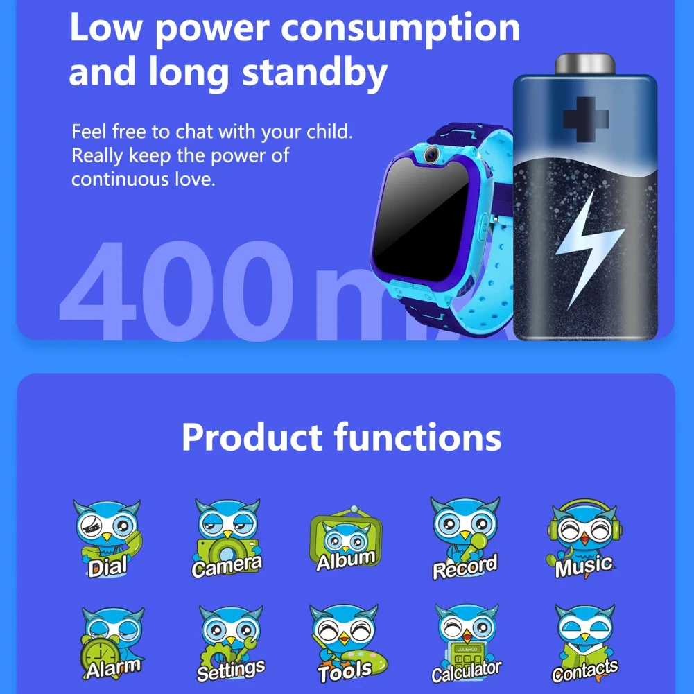 g2 phone call two way communication 7 games camera kids smart watch bracelet free global shipping