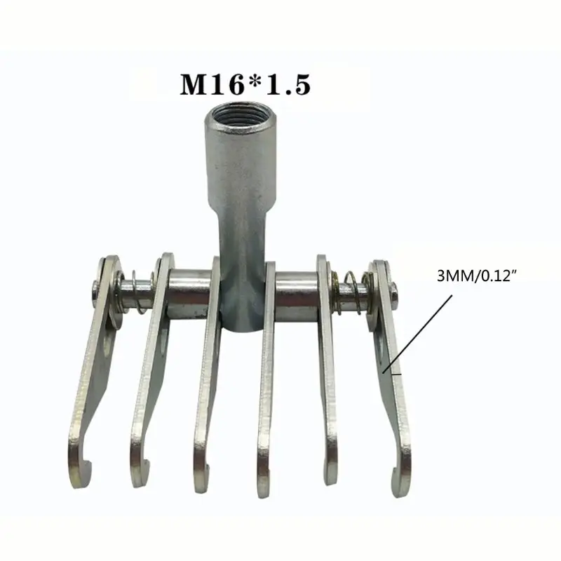 

Auto Car Body 6 Finger Dent Puller Claw Hook for Slide Hammer Tool Thread Car Auto Repair Parts M16x1.5mm
