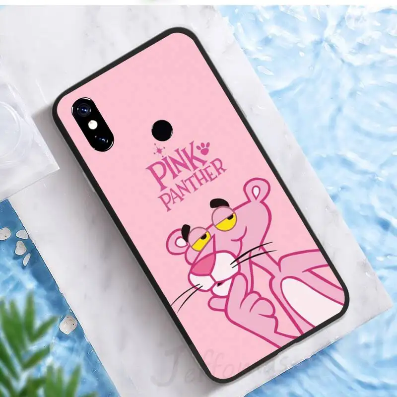 

Pink Panther Phone Case For Xiaomi Redmi note 7 8 9 pro 8T 9A 9S Mi Note 10 Lite pro