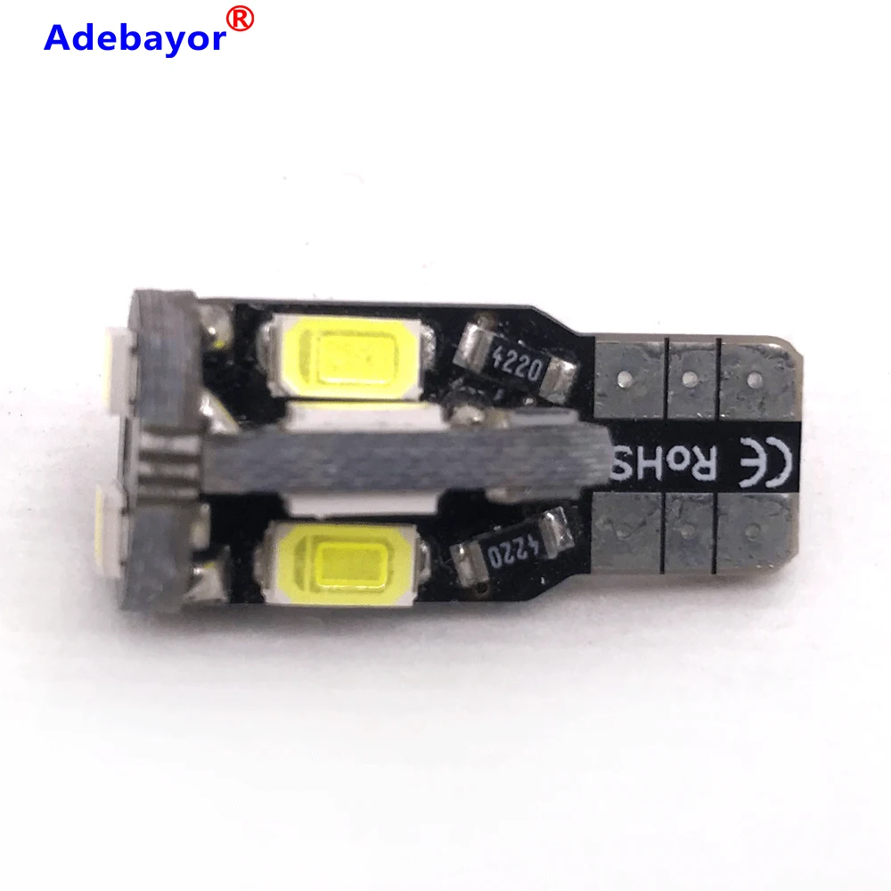 18 шт. Автомобильные светодиодные лампы T10 led W5W 10smd 5630 5670|Сигнальная лампа| |