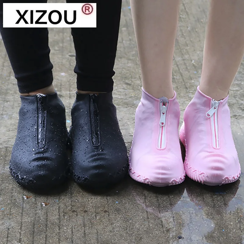 

Anti-slip Cover For Shoes Accessories Unisex Reusable Men Rain Covers Women Kids Shoes Covers Waterproof Shoe Covers Galoshes