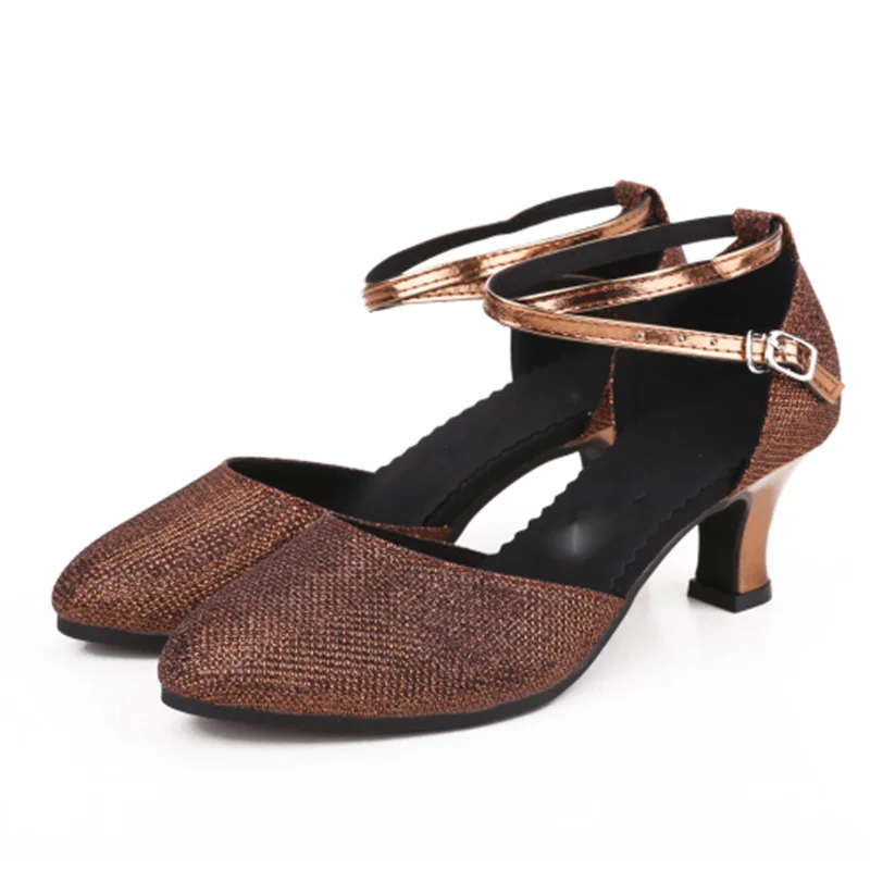 Обувь женская обувь для танцев латинских Женская танцевальная каблук около 3 5