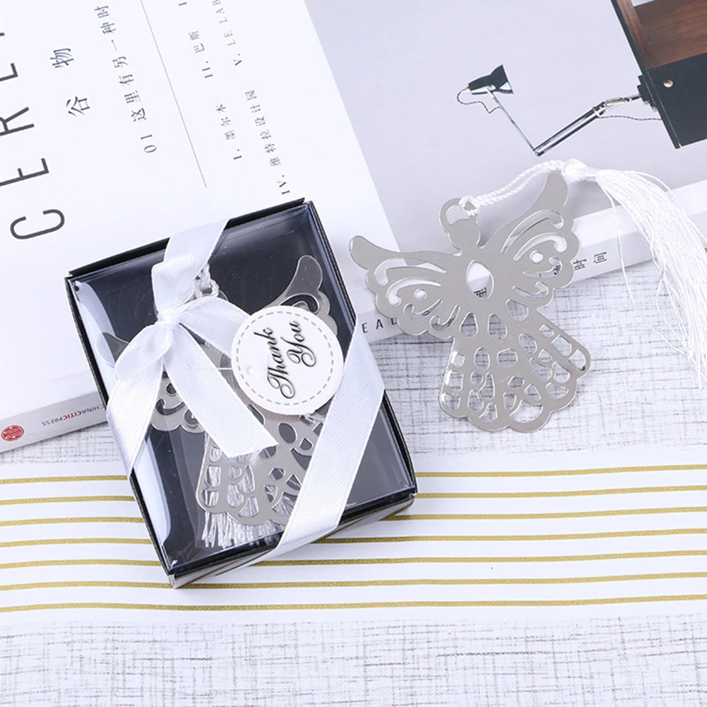 Металлический полый ангел Орел крест кисточка закладка для свадебной вечеринки