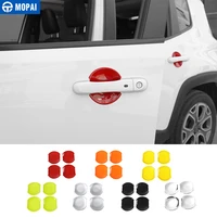 mopai abs car door handle bowl decoration cover trim stickers for jeep renegade 2015 up exterior accessories car styling