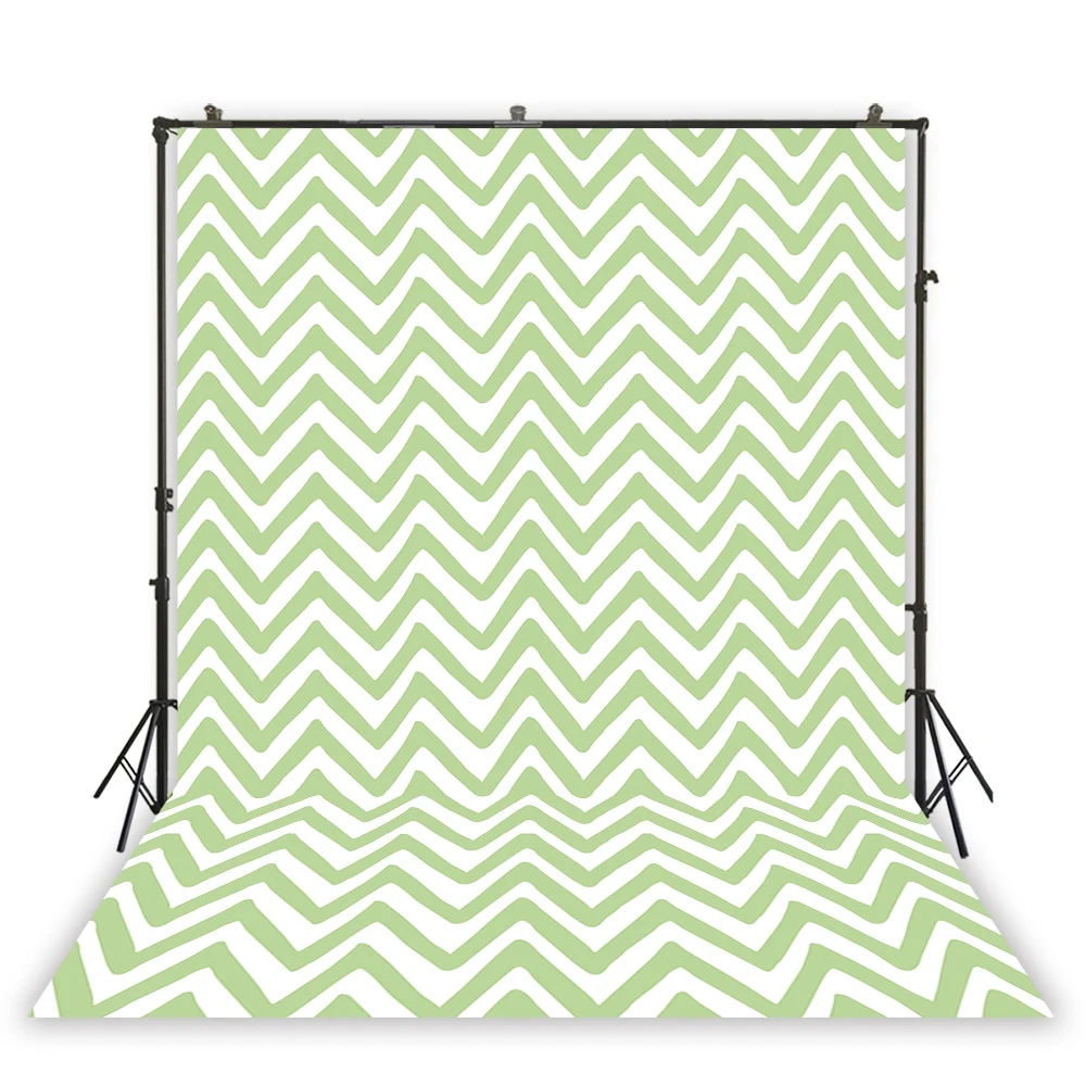 

HUAYI Photography Backdrop vintage green chevron Newborns Child Photo Background Studio Customize Photobooth Backdrops XT-7122