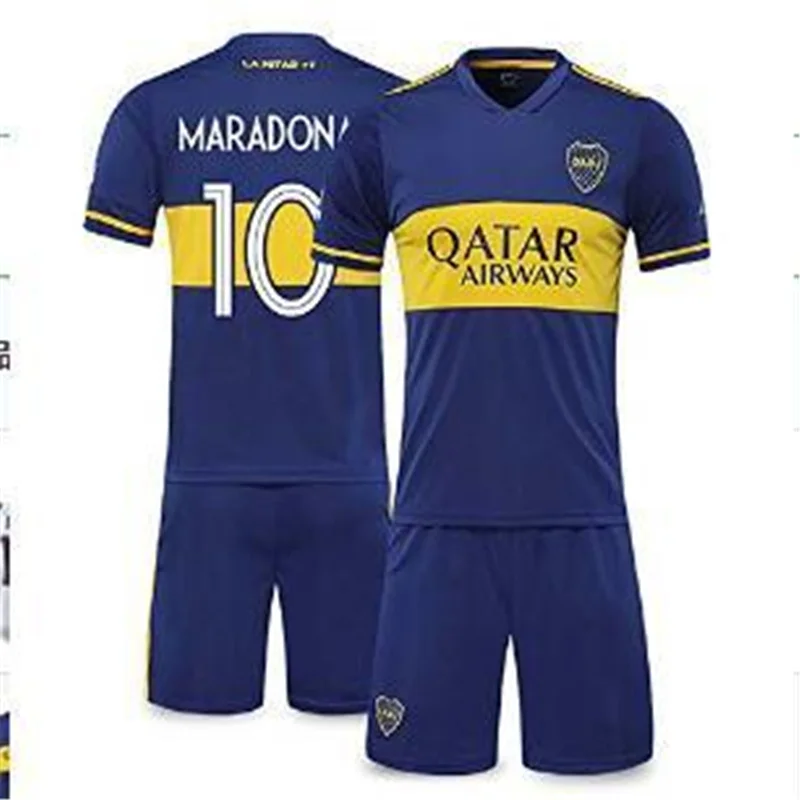 

New Children Training Football Shirt Adult Fans Football Club Uniform Outdoor Team Training Shirt Custom Name