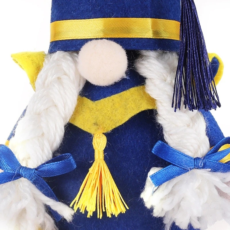 

2021 Graduation Gnome Plush Tomte Nisse Swedish Elf Ornaments Home Farmhouse Kitchen Shelf Tiered Tray Decorations