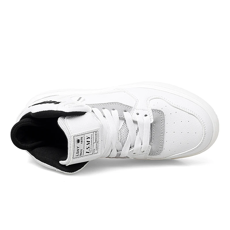 

Autumn/Winter Running Shoes For Women High Top Womens Sport Shoes Designer Athletic Shoe Ladies Pu Leather Girls Walking Sneaker