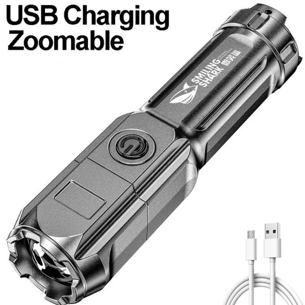 

Светильник для вспышки, мощный светильник, перезаряжаемый, с увеличением, гигантский, яркий, ксенон, спецназ, домашний, наружный, портативны...