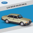 WELLY 1:24 VOLVO 240 GL классическая модель высокой имитации литая металлическая модель автомобиля Легион игрушечный автомобиль для детей подарочная коллекция B671