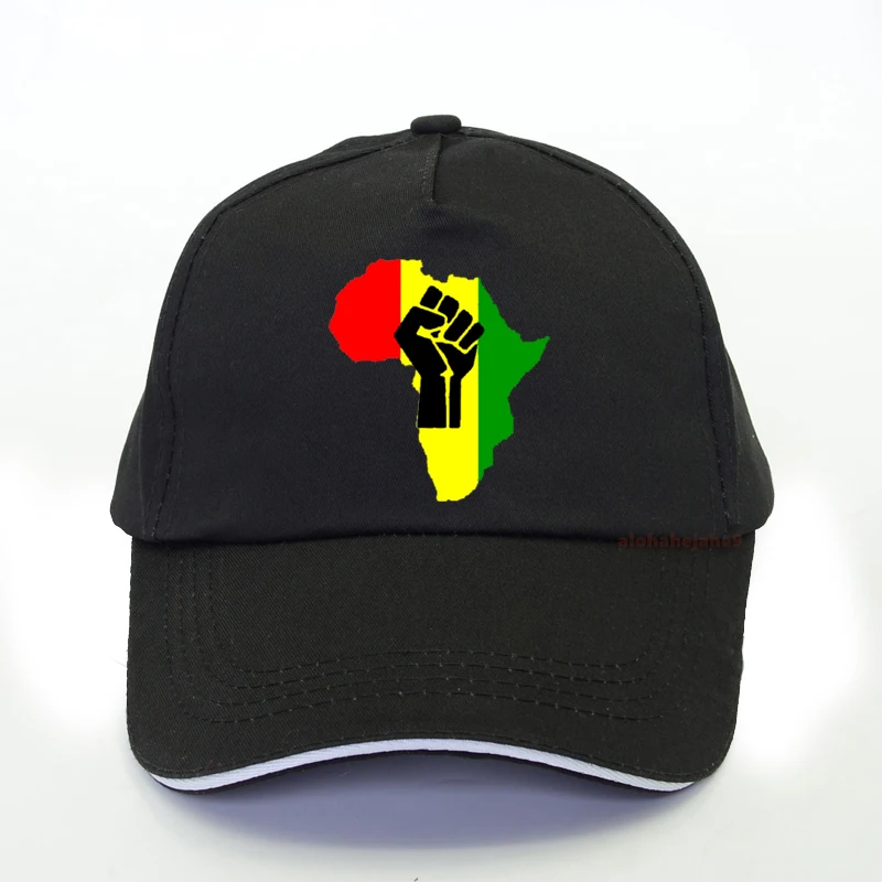 2020 New fist AFRICA Power Rasta Reggae Music Logo uomo berretto da baseball uomo donna moda Bob Marley snapback cappelli gorras