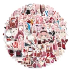 1050100 шт., ПВХ наклейки на ноутбук, багаж, мотоцикл, скейтборд