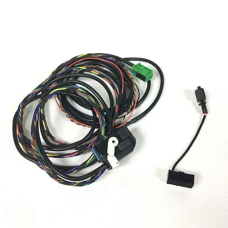 9W2 Bluetooth модуль с кабелем проводов для VW Golf MK6 Passat B6 Tiguan Jetta MK5 MK6 RCD510 микрофон 1K8035730D