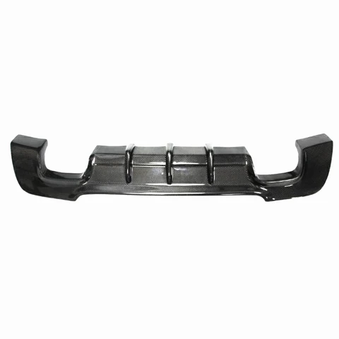 Диффузор для заднего бампера BMW E92 E93 325i M Tech Sport 2007-2013, губа из натурального углеродного волокна, автомобильный защитный спойлер, пластина, сплиттер, комплект кузова