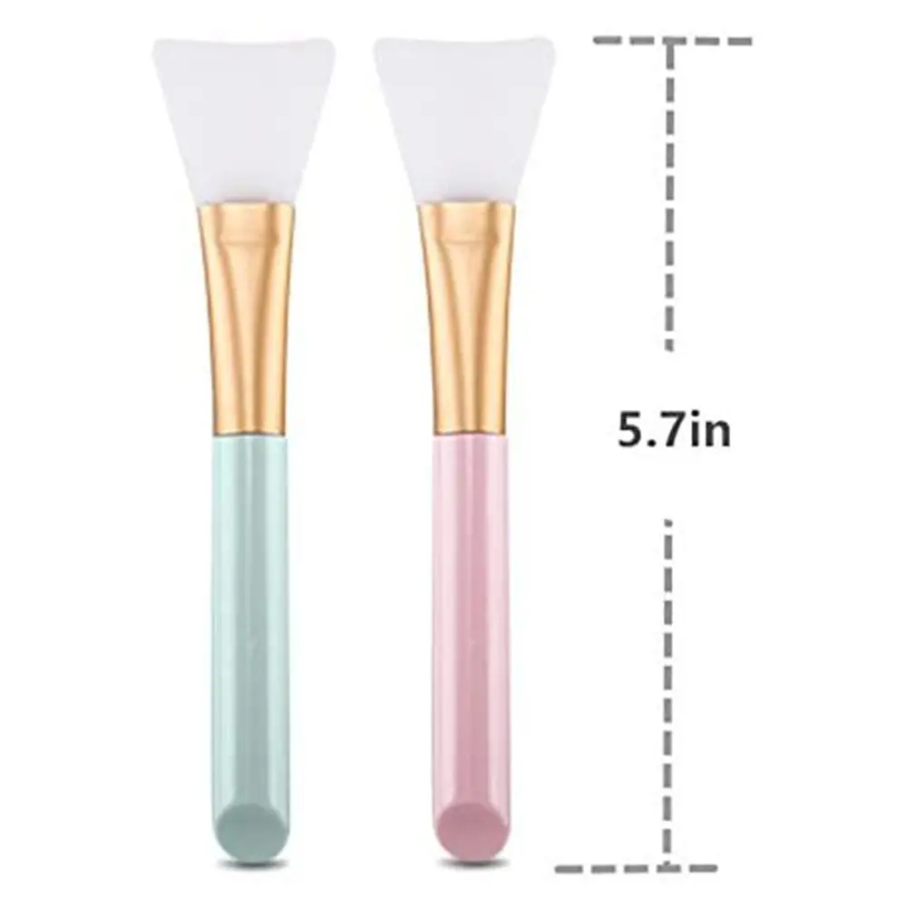 

2pcs Silicone cosmetic brush spot soft head DIY silicone facial mask brush export standard reliable quality comfortable durable