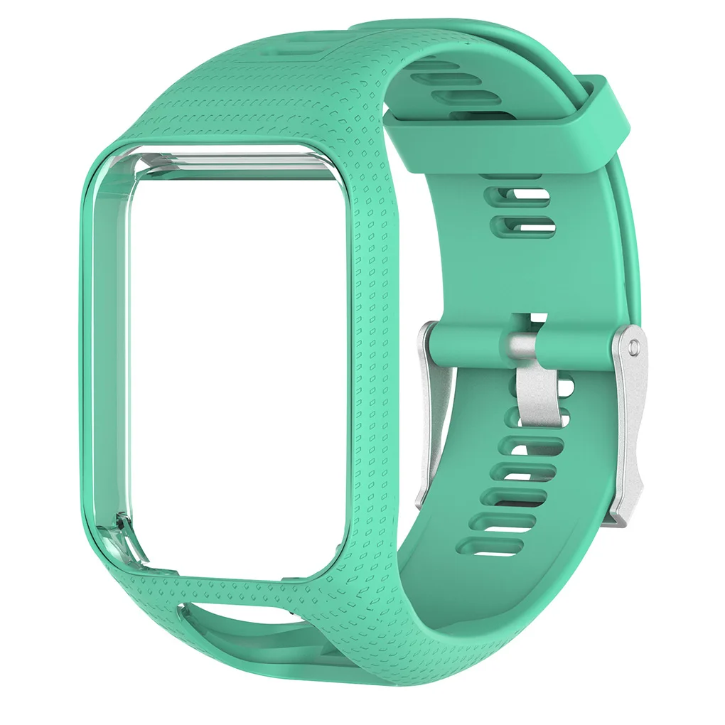 Силиконовый сменный ремешок для смарт браслета TomTom 2 3/Runner 3/Spark