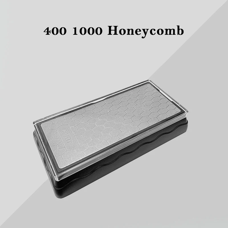 

Двухсторонний Алмазный точильный камень с Сотами зернистости 400 1000 для профессионального ножа, зернистость для шлифования ножниц
