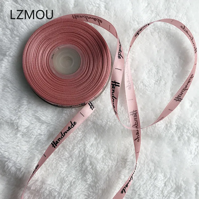25 ярдов атласная лента ручной работы для свадебной вечеринки Подарочная коробка
