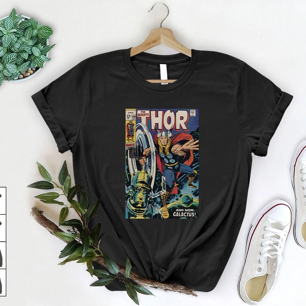 Персонализированная футболка унисекс The Mighty Thor Super Hero с изображением комиксов Book