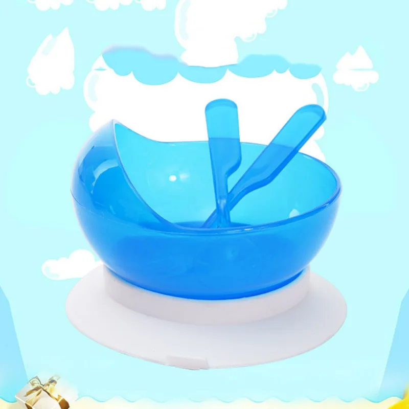 Милая детская посуда 1 комплект Детская обучающая миска для еды ложка присоска