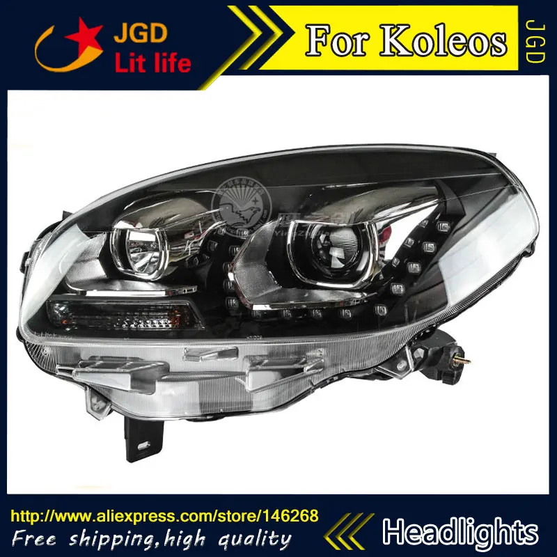 Автомобильный Стайлинг светодиодный HID Rio Renault koleos чехол для фары фар Bi Xenon