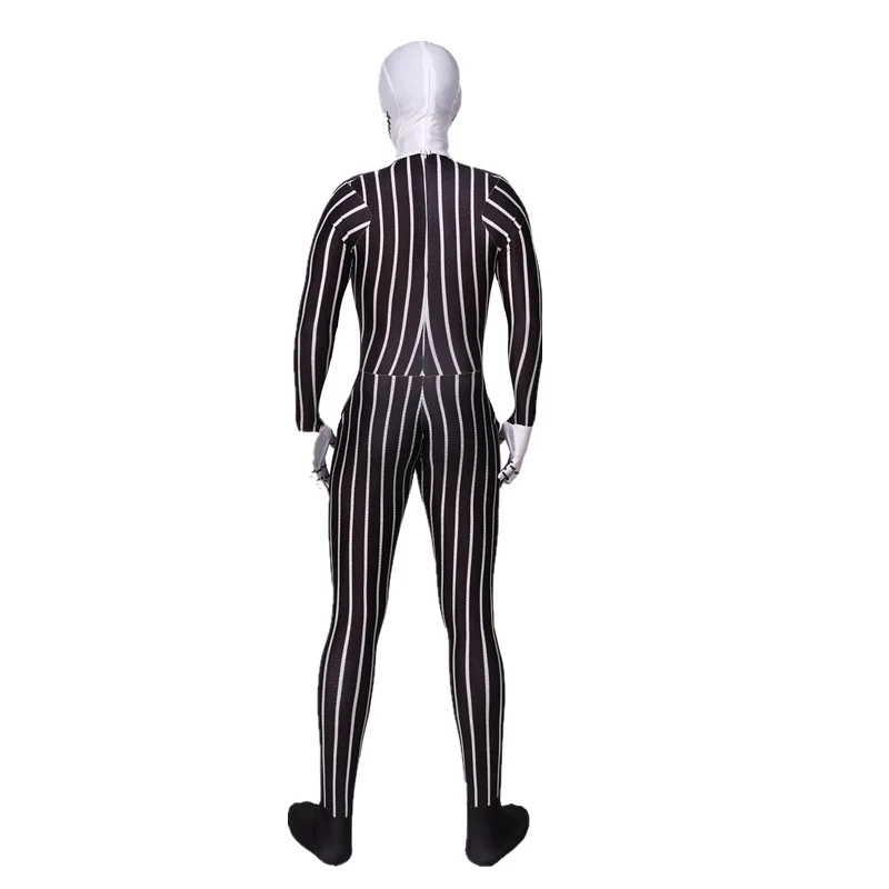 The Nightmare Before Christmas Jack Skellington Fullbody Sally Zentai Suit cosplay Costumes Kids Adult men Jumpsuit Rompers |