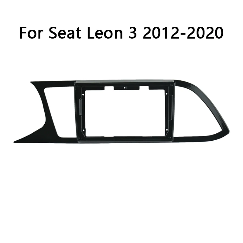 

Автомобильная магнитола 2 Din для Seat Leon 3 2012-2020, автомобильный стерео аудио плеер, DVD панель, комплект приборной панели, рамка, центральная консоль, держатель крышки