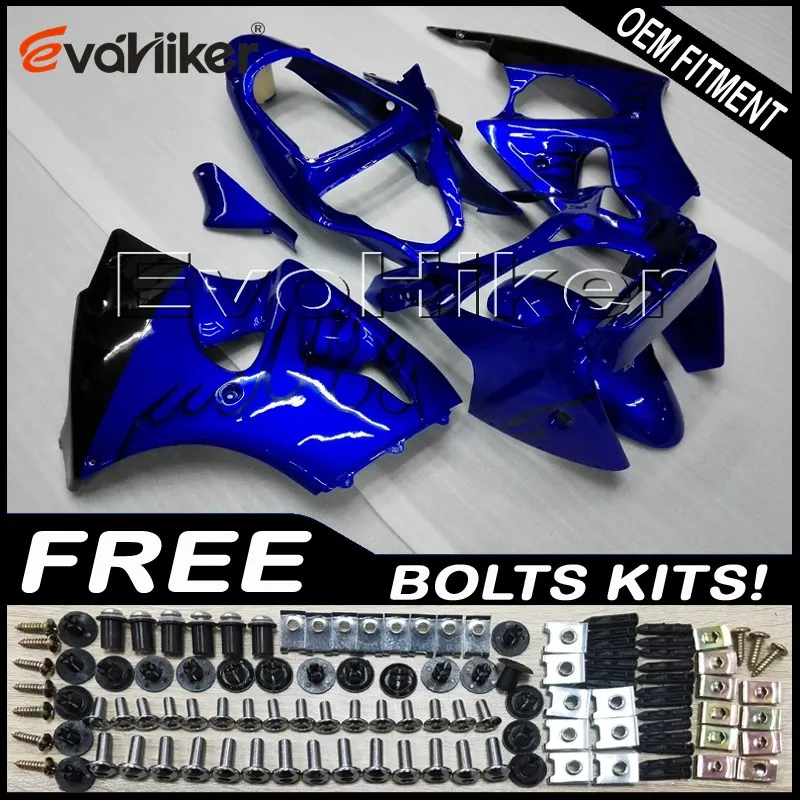 Пользовательский обтекатель кузова мотоцикла для модели 2000 2001 2002 ZZR600 05-08 ABS