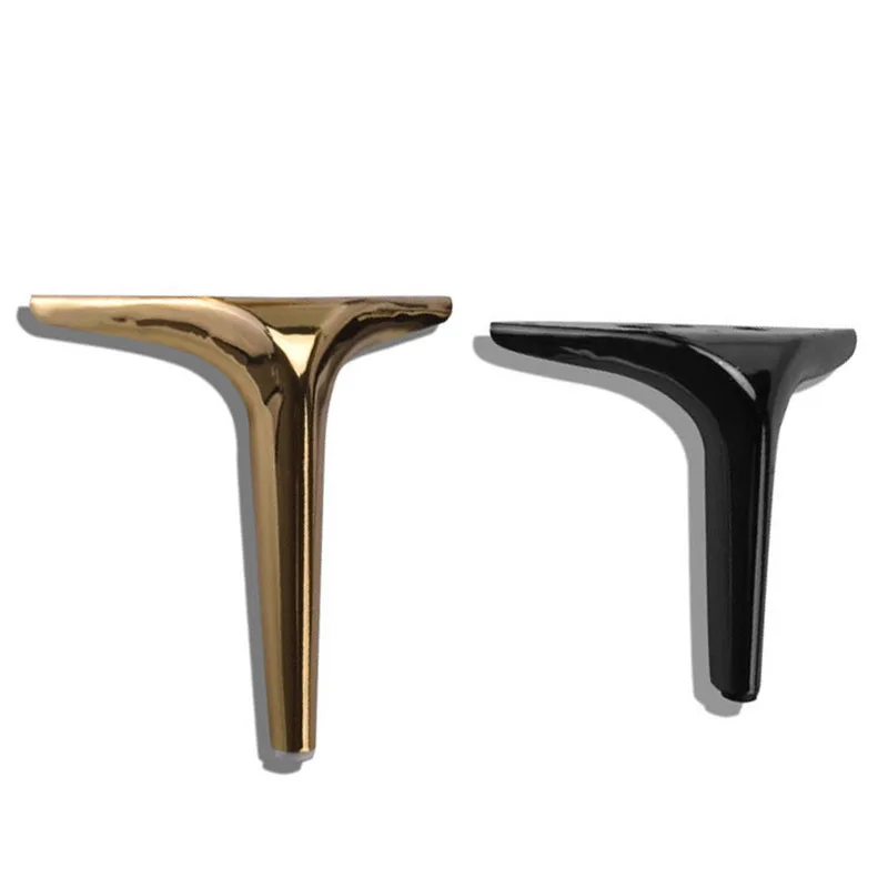 

1/4PCS Metal Furniture Foot New European Style Foot Sofa Cupboard Tea Table Foot TV Cabinet Foot Cone Foot Hardware Accessories