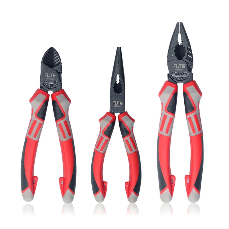 Superhard Alloy Professional Plier Wire Stripper Cutting Cable Cutter Diagonal Long Nose Nippers Electric Forceps Hand Tools | Инструменты