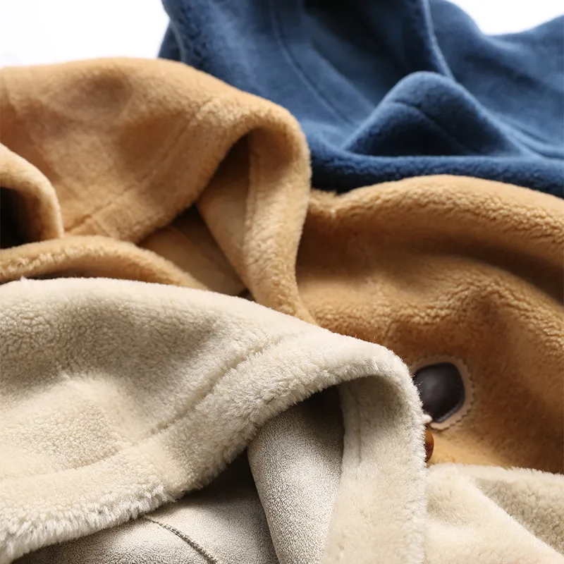 

Women Coat Real 2021 Fur New Winter Overcoat Plus Size Office Lady Hooded Luxury Genuine Natural Wool Jacket Female Warm Parka