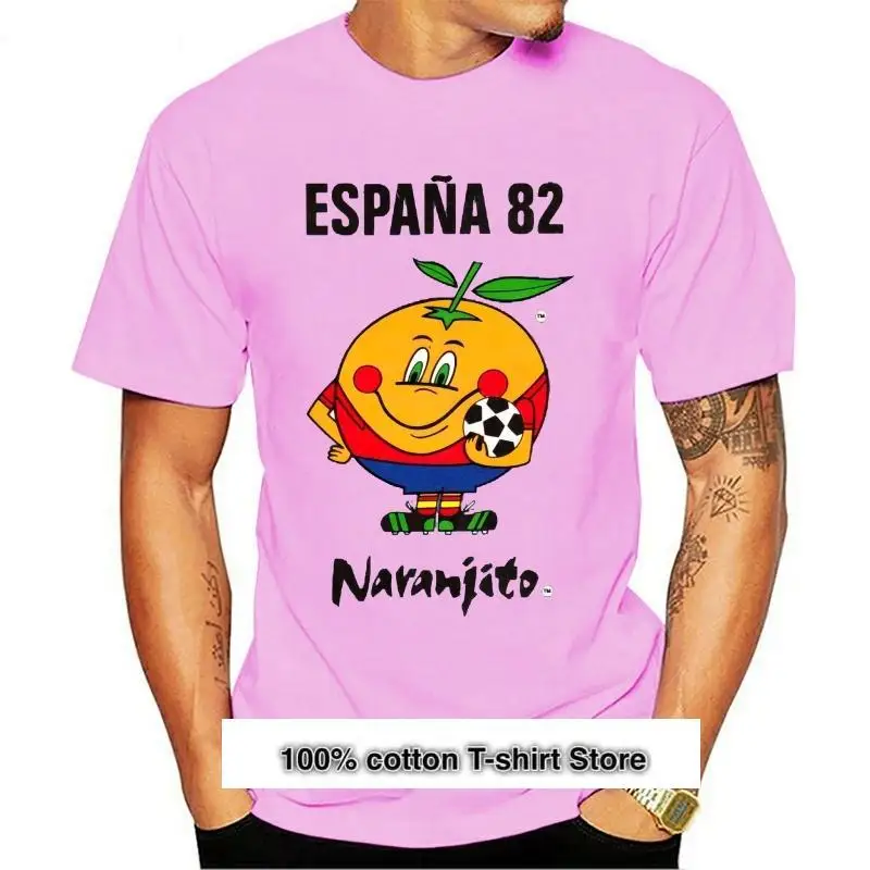

Camiseta de manga corta para hombre y mujer, camiseta España 82