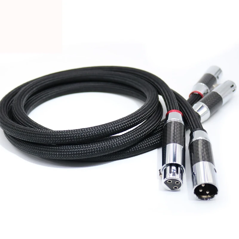 Hi end Fi FA 220 ПВХ 2 ядра Медь из бескислородной меди ПК OCC Женский XLR Сделано в Китае на