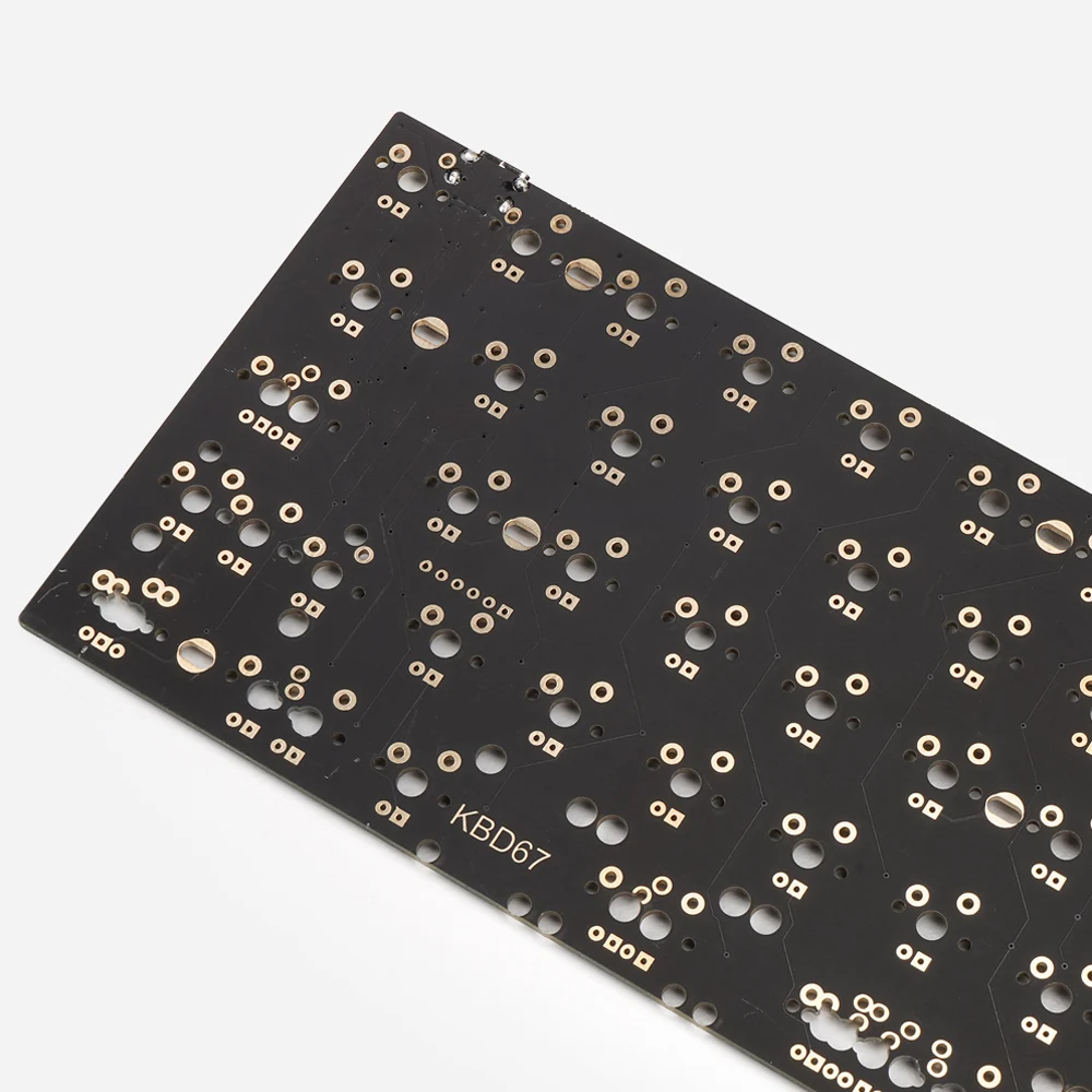 65% механическая клавиатура PCB пластина QMK тип-c программируемая плата