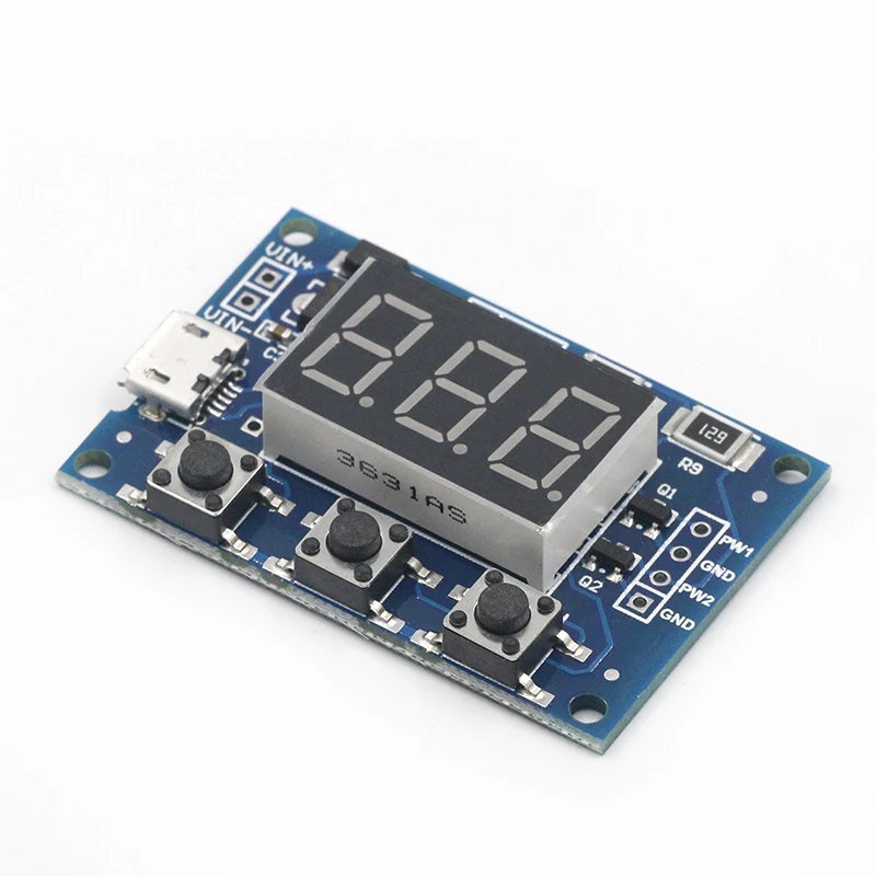 Постоянный ток 5 30V микро USB 5V Мощность независимых PWM генератор сигналов 2 канала