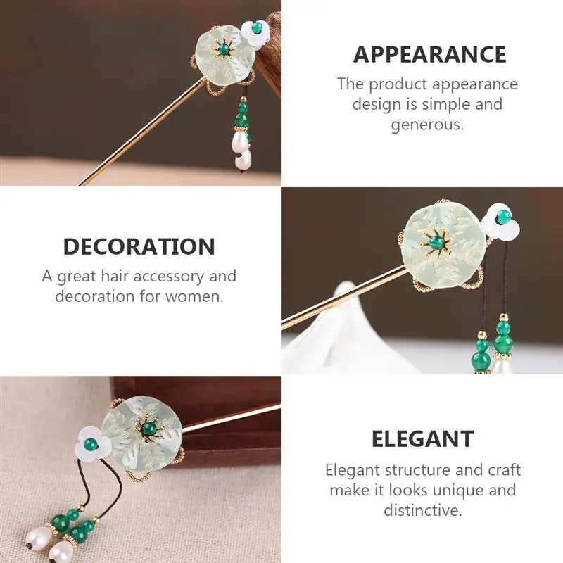 

1 Pc Retro Style Portable Lightweight Durable Hair Stick Hair Ornament Hair Chopstick for Female Women Lady