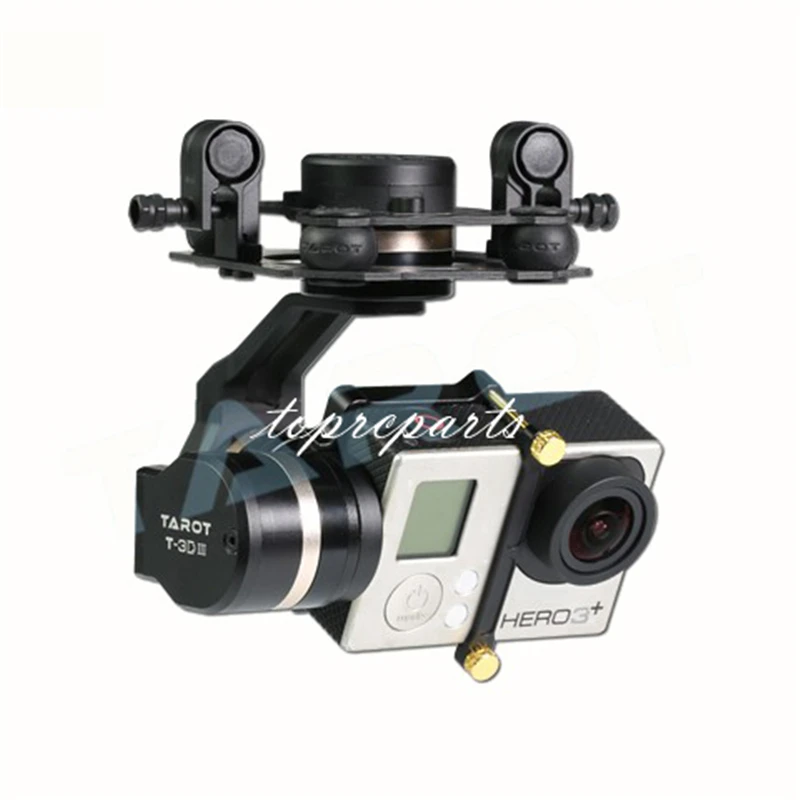 Tarot TL3T01 3Aixs бесщеточный шарнир для DIY радиоуправляемая беспилотная камера Gopro HERO3 HERO4 Спортивная камера аэрофотосъемка FPV