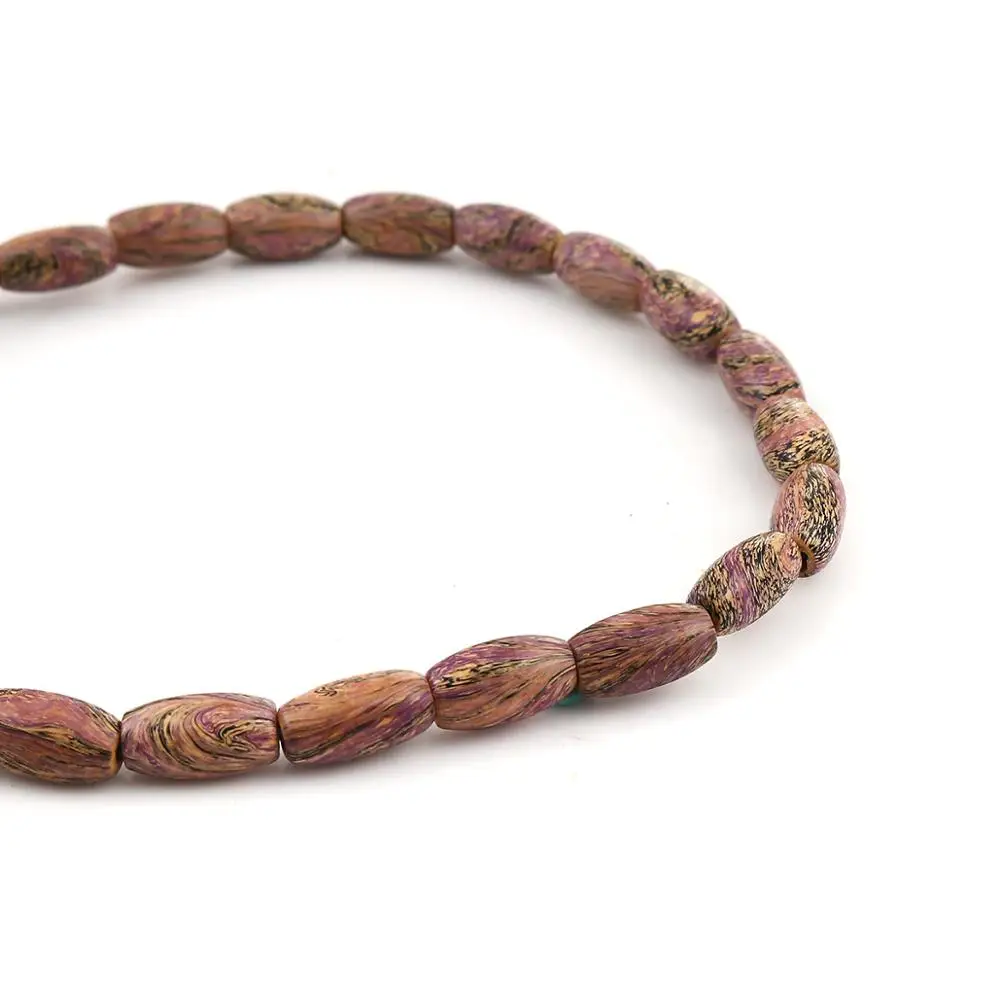 DoreenBeads Fashion Wood Spacer Beads Oval Brown 15mm x 8mm Hole: Approx 2.8mm 47cm long 1 Strand (Approx 32 PCs/Strand) | Украшения и